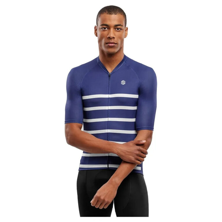 Siroko M3 Peyresourde Short Sleeve Jersey S Blue / White - 2XL Blue / White