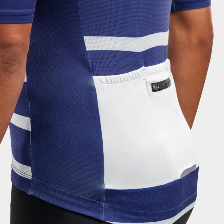 Siroko M3 Peyresourde Short Sleeve Jersey S Blue / White - 2XL Blue / White - Image 6