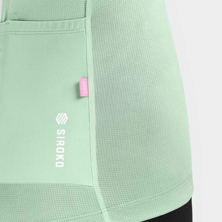 Siroko M3 Senda Short Sleeve Jersey S Ash Green / White - XL Ash Green / White - Image 5