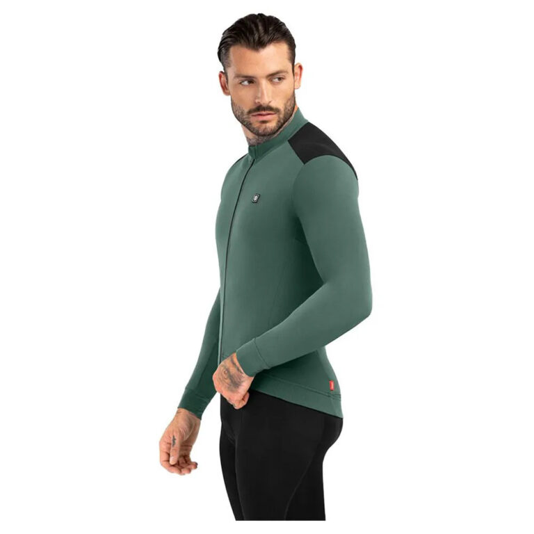 Siroko M4 Volta Long Sleeve Jersey M Black / Green - Image 3