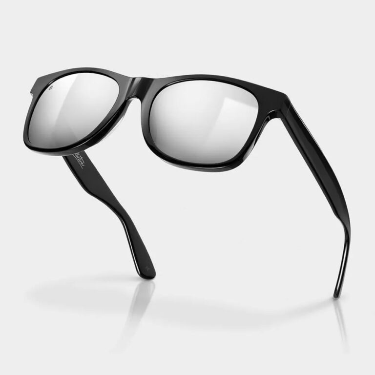 Siroko Oxford Sunglasses Grey Mirror/CAT3 Black - Image 5