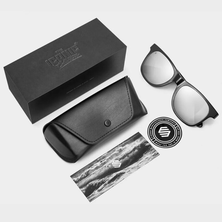 Siroko Oxford Sunglasses Grey Mirror/CAT3 Black - Image 9