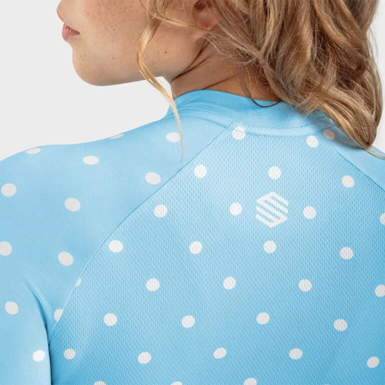 Siroko Race Dots Short Sleeve Jersey S Blue - L Blue - Image 5