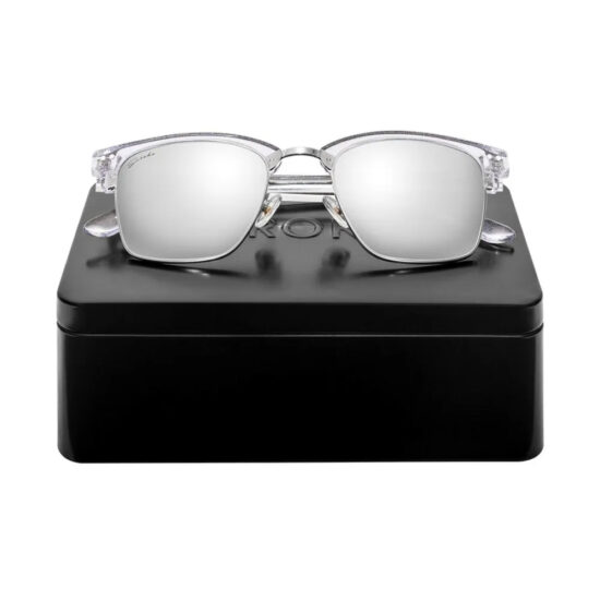 Siroko Skyline Sunglasses Grey Mirror/CAT2 White / Grey