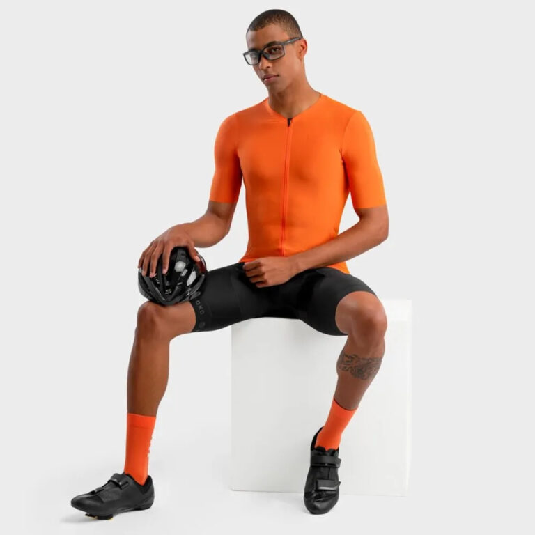 Siroko SRX Pro Altea Short Sleeve Jersey XS Orange - 2XL Orange - Image 4