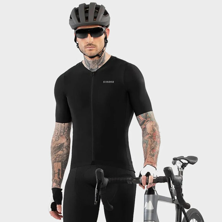 Siroko SRX Pro High Tech Short Sleeve Jersey XS Black - 2XL Black - Image 4