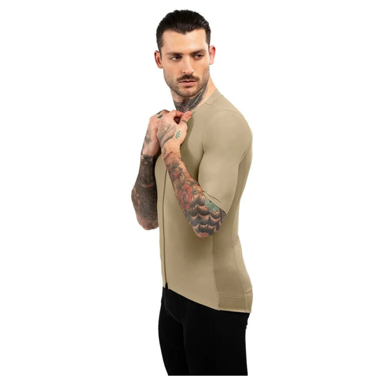 Siroko SRX Pro Somport Short Sleeve Jersey L Beige - XL Beige - Image 3