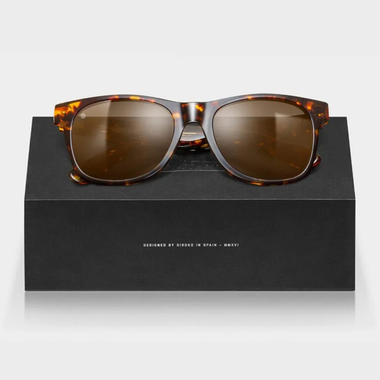 Siroko Temple Sunglasses Brown Mirror/CAT3 Brown - Image 5