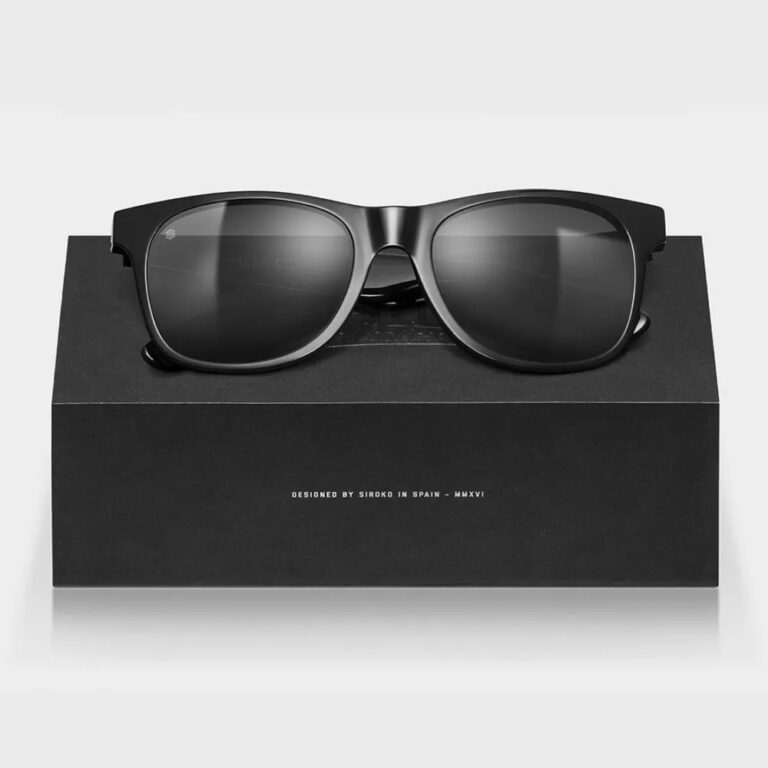 Siroko Total Black Sunglasses Black Mirror/CAT3 Black - Image 5