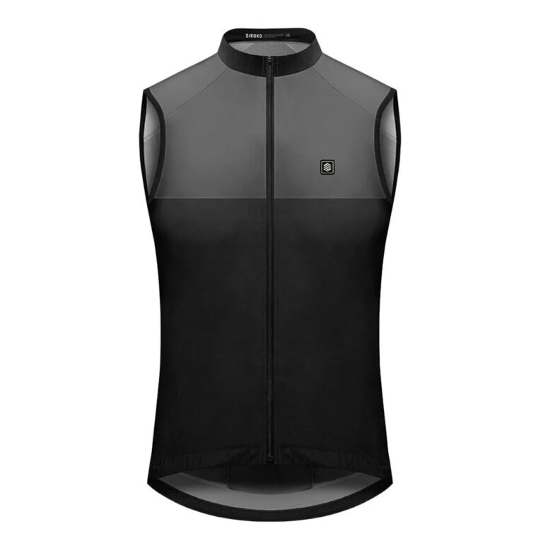 Siroko V1 Gilet XS Black / Grey - 2XL Black / Grey