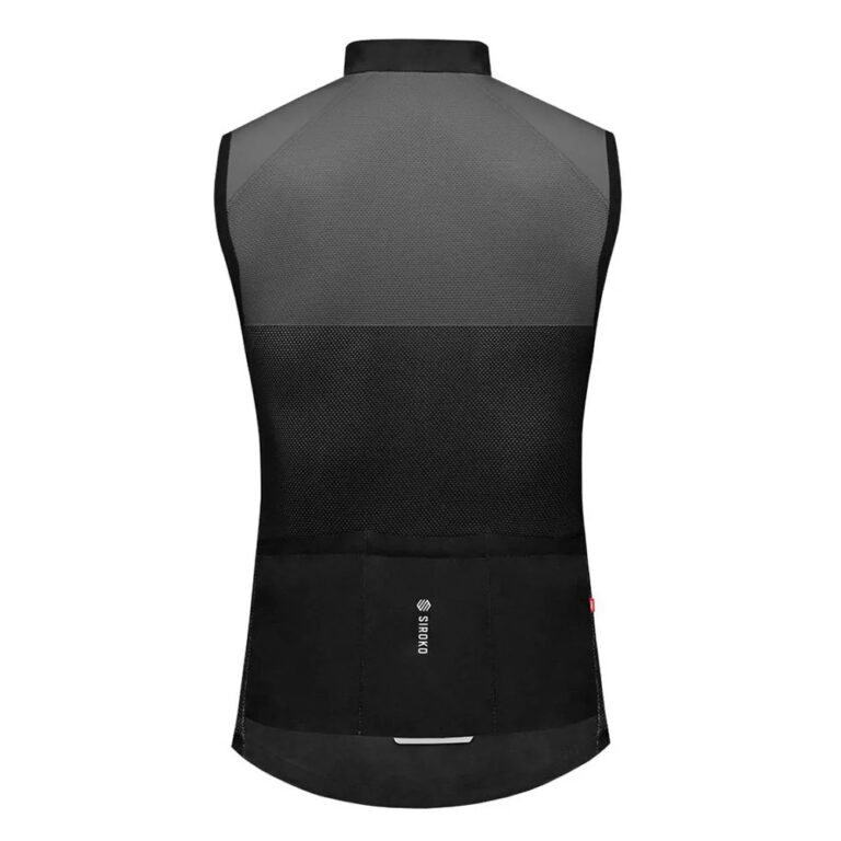 Siroko V1 Gilet XS Black / Grey - 2XL Black / Grey - Image 2