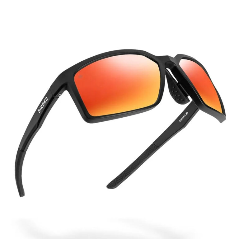 Siroko X1 Lanzarote Sunglasses Lanzarote Mirror/CAT3 Black - Image 2