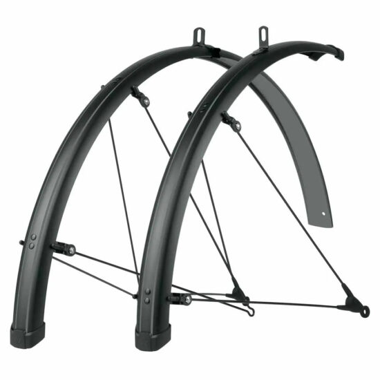 SKS Bluemels Stripes 55 Mm Mudguard Set 28&acute;&acute; Black