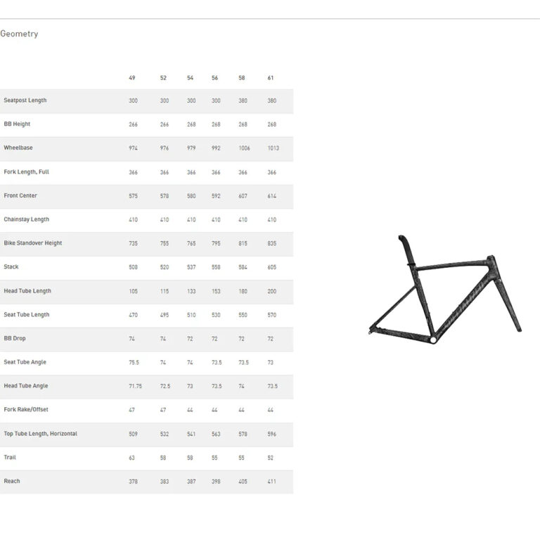 Specialized Allez Sprint 2025 Road Frame 49 Charcoal Tint Carbon / Fog Tint - 61 Charcoal Tint Carbon / Fog Tint - Image 4