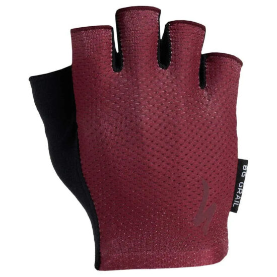 Specialized BG Grail Short Gloves S Garnet Red - 2XL Garnet Red