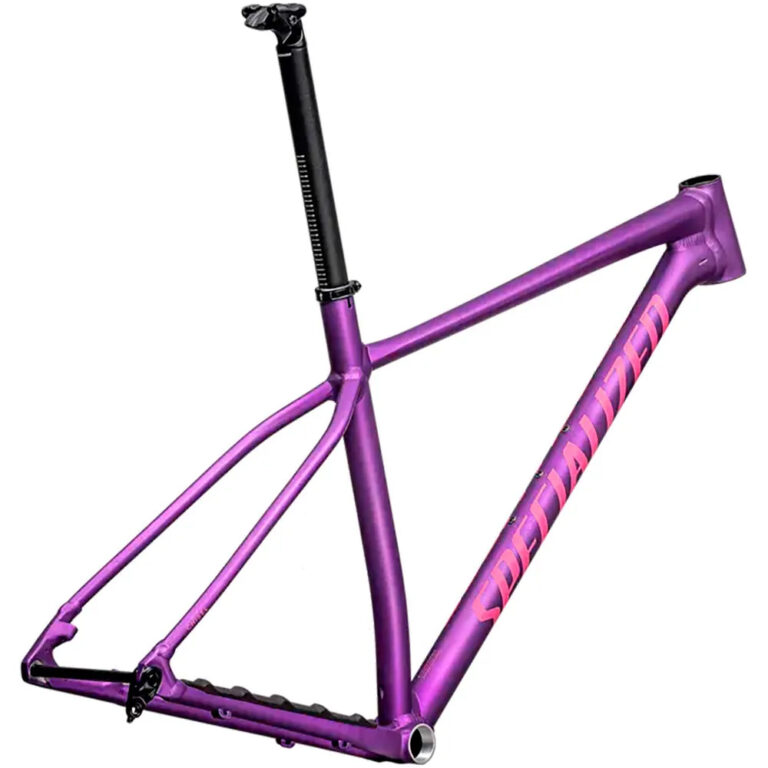 Specialized Chisel Hardtail 2025 MTB Frame XS Gloss Purple Tint Linear Brushed / Rebel Pink - XL Gloss Purple Tint Linear Brushed / Rebel Pink - Image 3