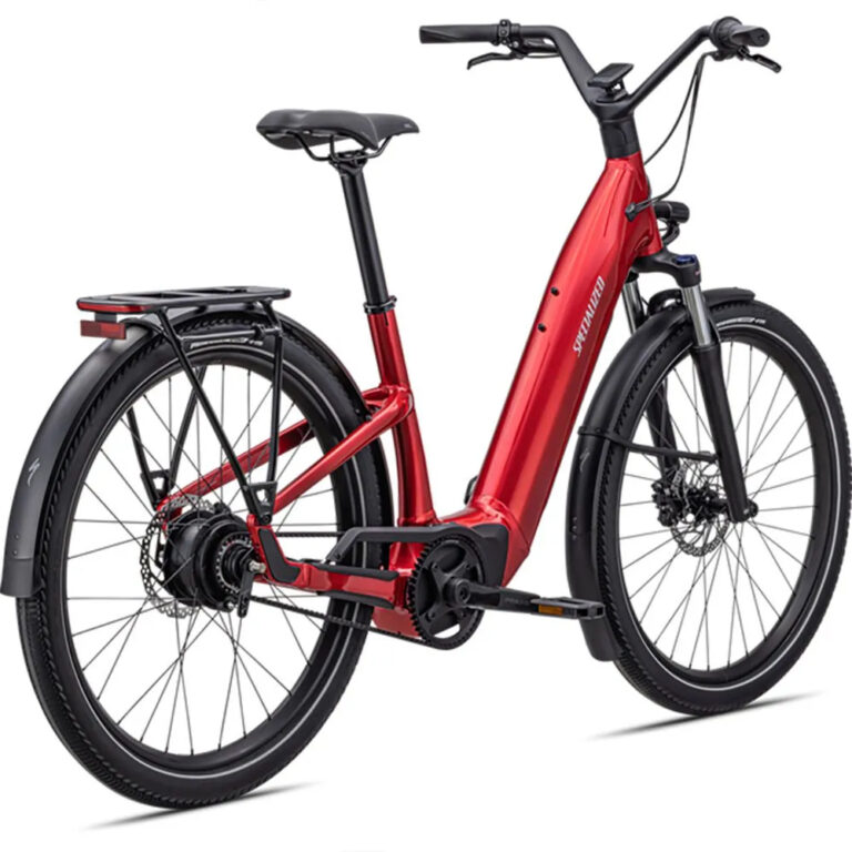 Specialized Como 3.0 IGH NB Electric Bike S - L &amp; 530Wh Red Tint / Silver - Image 3