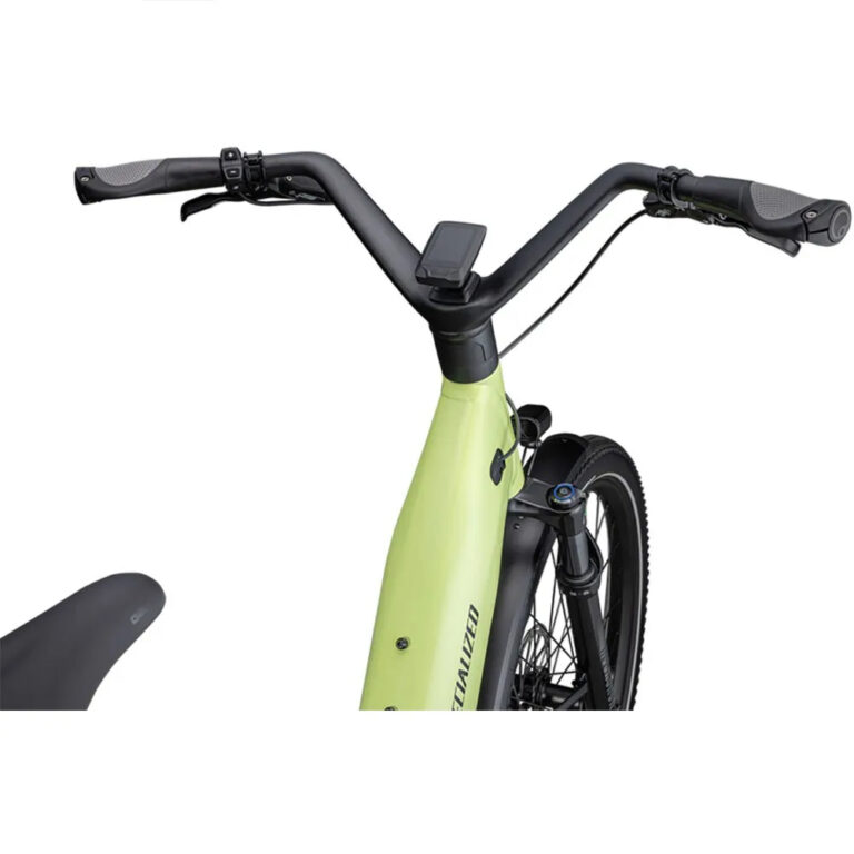 Specialized Como 5.0 IGH NB 2023 Electric Bike S - L &amp; 710Wh Limestone / Black Reflective - Image 6