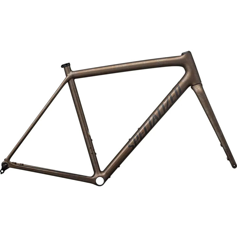 Specialized Crux 10R 2025 Gravel Frame 49 Burnt Gold Metallic / Black Pearl Dry Impasto / Obsidian - 56 Burnt Gold Metallic / Black Pearl Dry Impasto / Obsidian