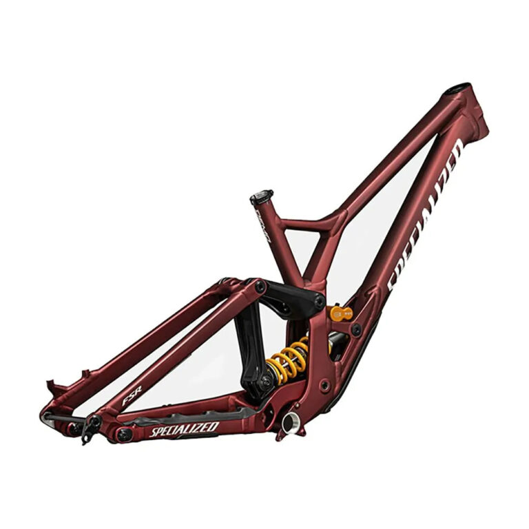 Specialized Demo Race 2024 MTB Frame S2 Satin Red Sky / White - S4 Satin Red Sky / White - Image 3