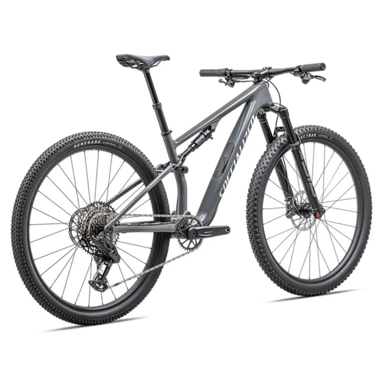 Specialized Epic 8 Comp Evo 29&amp;acute;&amp;acute; S-1000 Eagle 2025 MTB Bike XS Gloss Ashen Gray / White - XL Gloss Ashen Gray / White - Image 3