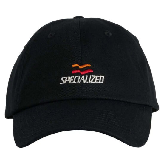 Specialized Flag Graphic 6 Panel Dad Cap One Size Black