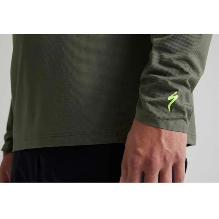 Specialized Gravity Training Long Sleeve Enduro Jersey S Oak Green - 2XL Oak Green - Image 4