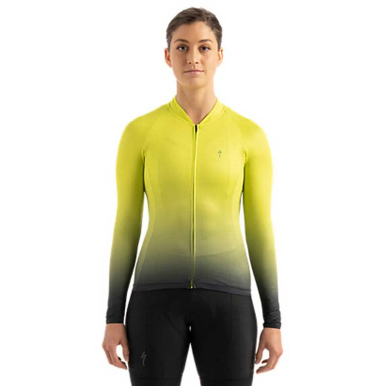 Specialized HyprViz SL Air Long Sleeve Jersey XL Black / Yellow - Image 3