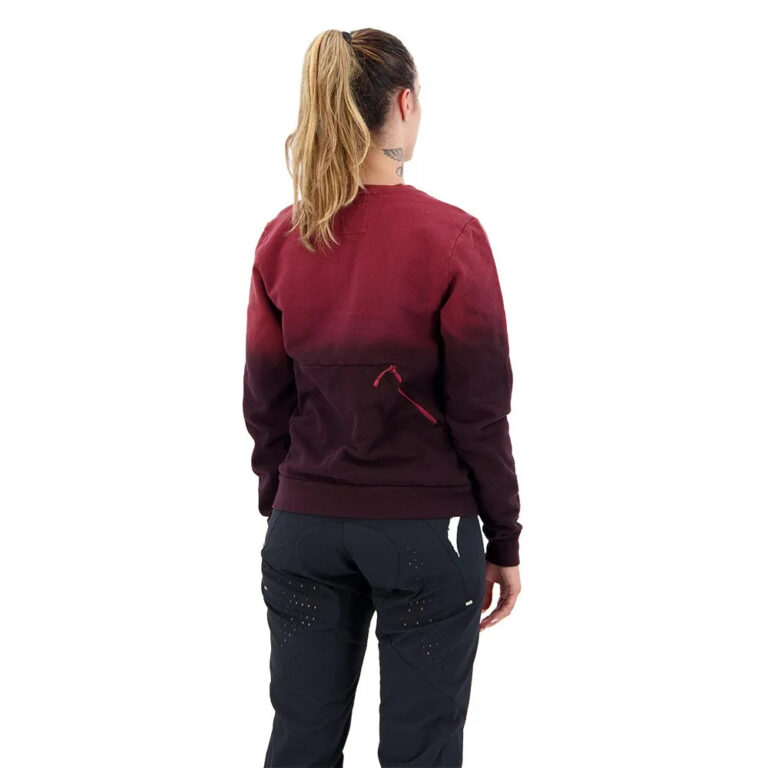 Specialized Legacy Spray Crewneck Long Sleeve T-shirt XS Maroon - L Maroon - Image 4