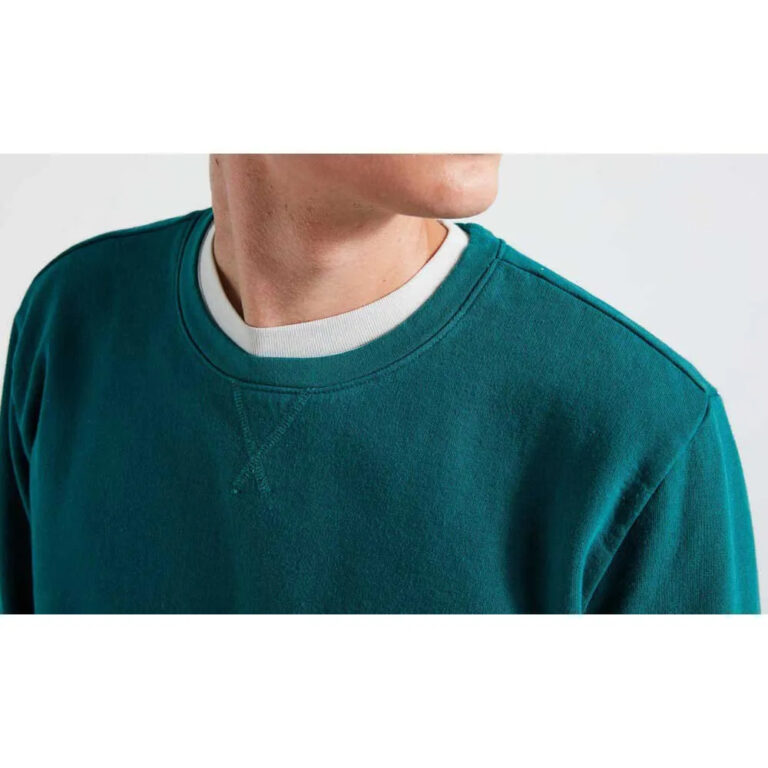 Specialized Legacy Spray Crewneck Long Sleeve T-shirt S Tropical Teal - 2XL Tropical Teal - Image 3