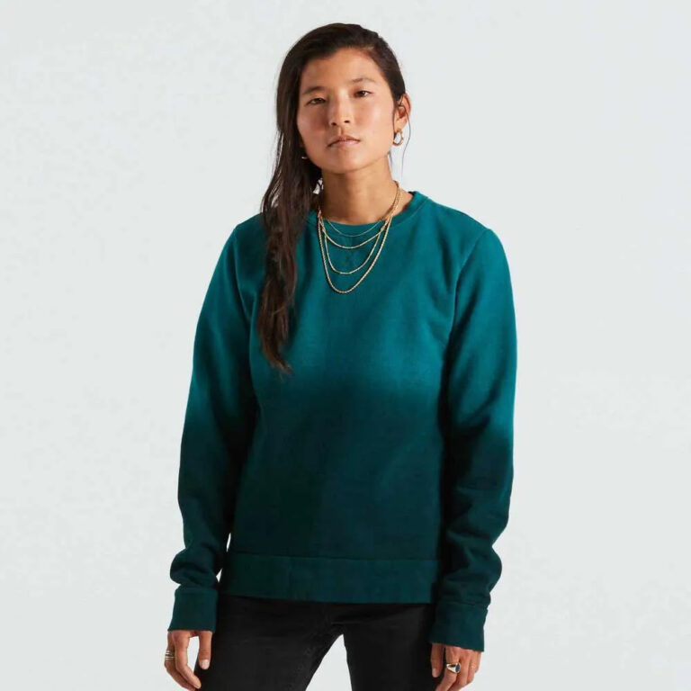 Specialized Legacy Spray Crewneck Long Sleeve T-shirt XS Tropical Teal - L Tropical Teal - Image 3