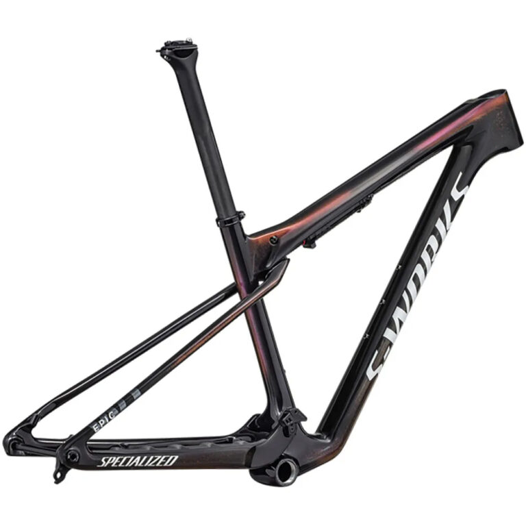 Specialized S-Works Epic World Cup 2025 MTB Frame XS Carbon / Red Pearl / Chameleon - XL Carbon / Red Pearl / Chameleon - Image 3