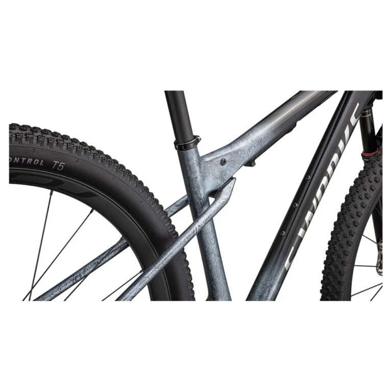 Specialized S-Works Epic World Cup 29&amp;acute;&amp;acute; XX SL Eagle 2025 MTB Bike S Gloss Glacial Metallic Granite / Brushed Chrome - XL Gloss Glacial Metallic Granite / Brushed Chrome - Image 7