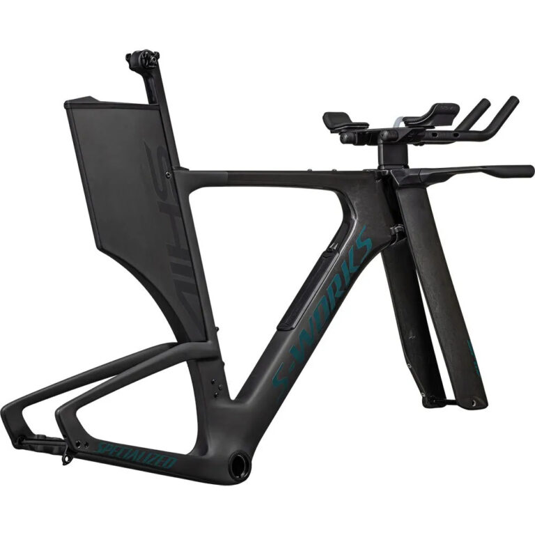 Specialized S-Works Shiv LTD 2024 Road Frame XS Gloss Black Nearly Black Smoke Granite Teal - L Gloss Black Nearly Black Smoke Granite Teal - Image 3