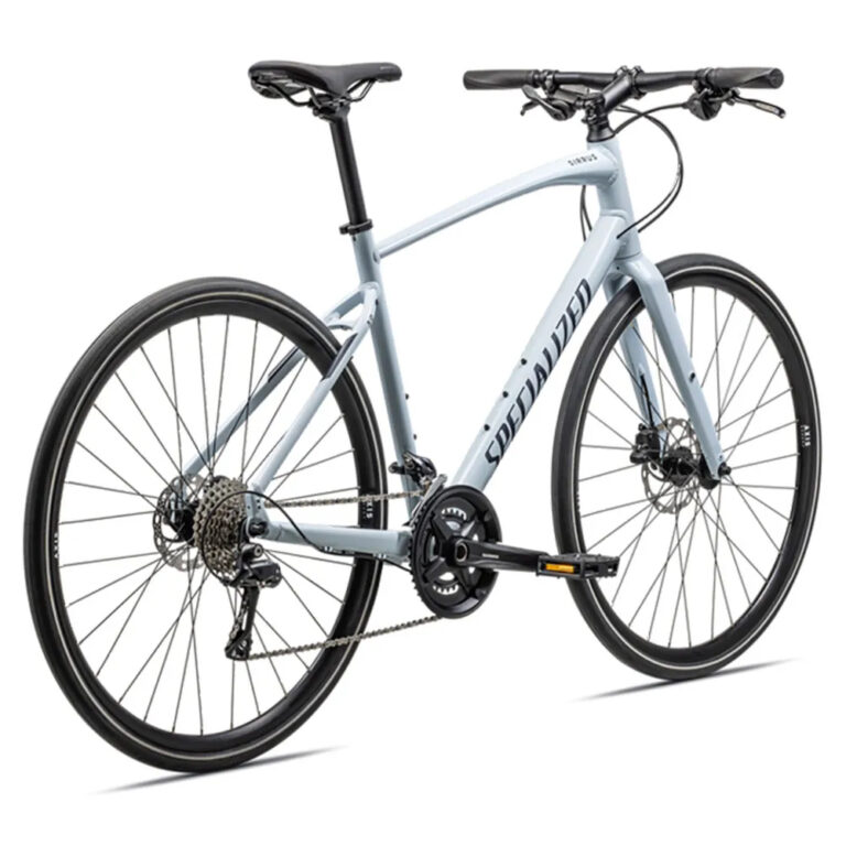 Specialized Sirrus 3.0 2023 Bike XS Gloss Morning Mist / Satin Deep Marine Reflective - Image 3