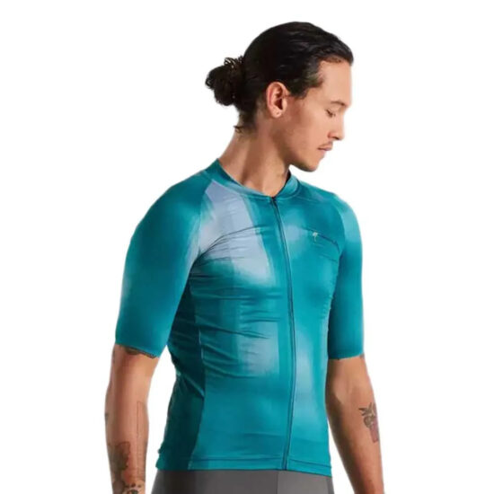 Specialized SL Air Distortion Short Sleeve Jersey S Tropical Teal - 2XL Tropical Teal