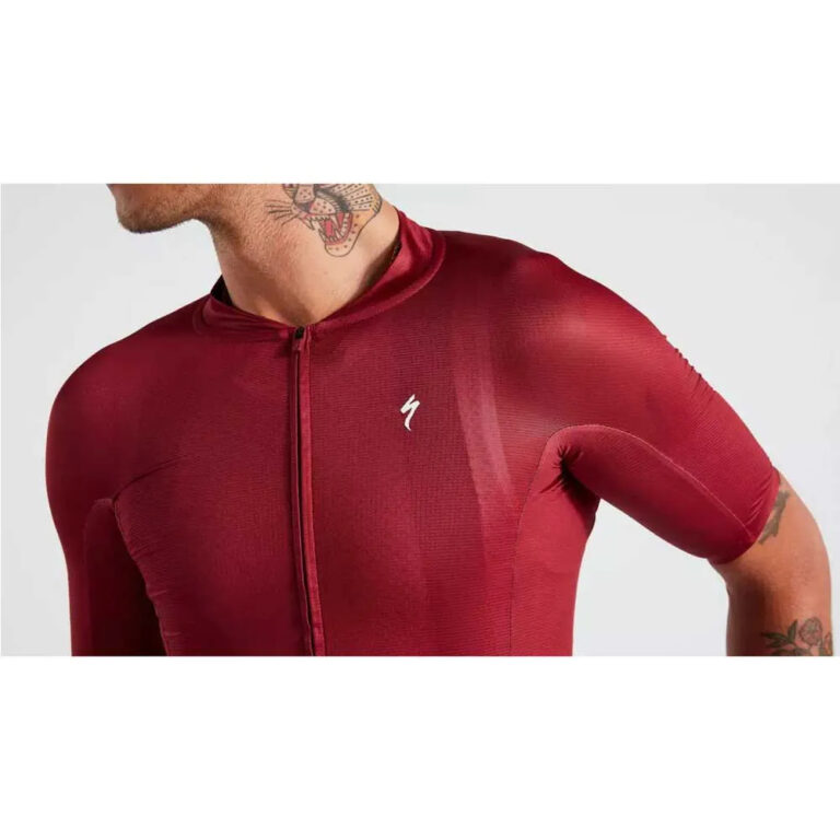 Specialized SL R Short Sleeve Jersey M Maroon - Image 4