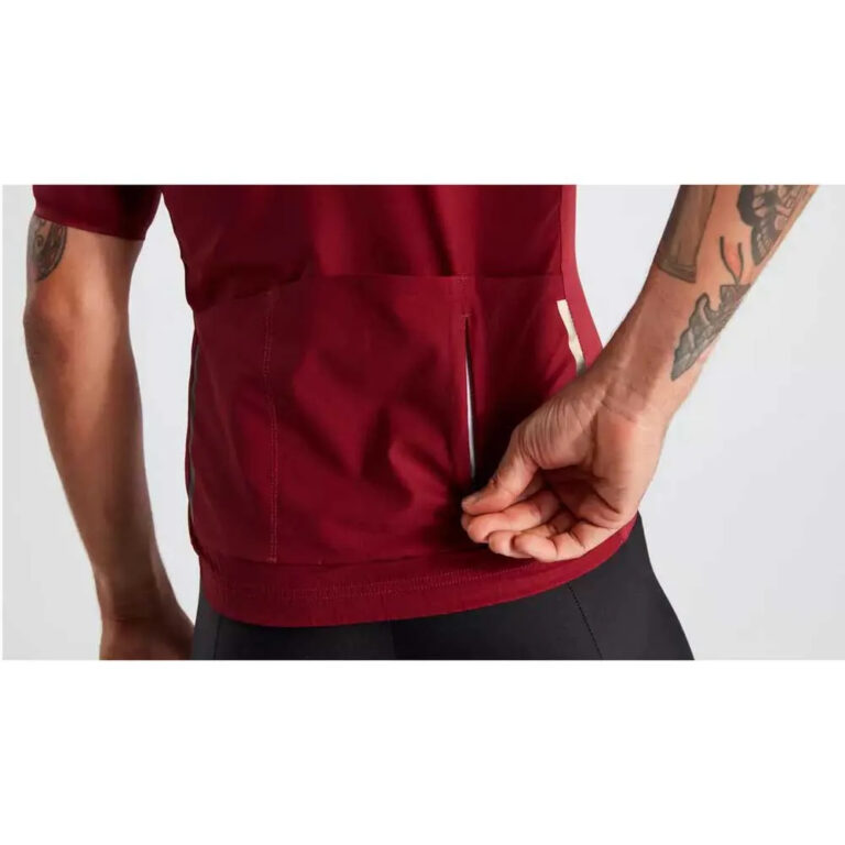 Specialized SL R Short Sleeve Jersey M Maroon - Image 5