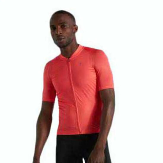 Specialized SL Solid Short Sleeve Jersey XS Vivid Coral - S Vivid Coral