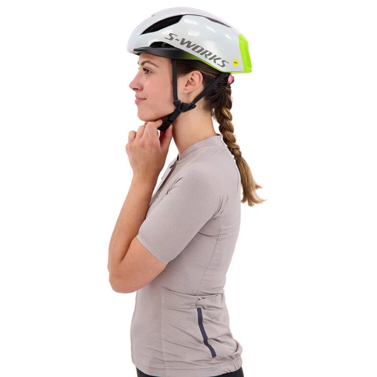 Specialized SW Evade 3 Helmet S Hyper Green / Dove Grey - L Hyper Green / Dove Grey - Image 9