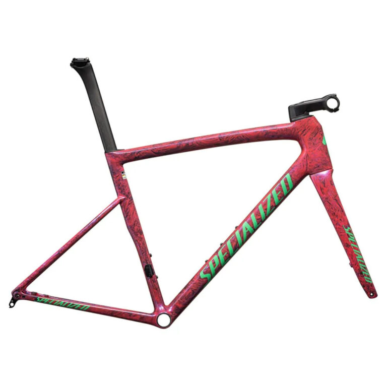 Specialized Tarmac SL8 2024 Road Frame 61 Carb / Vivpnkmet / Egrn - Image 2