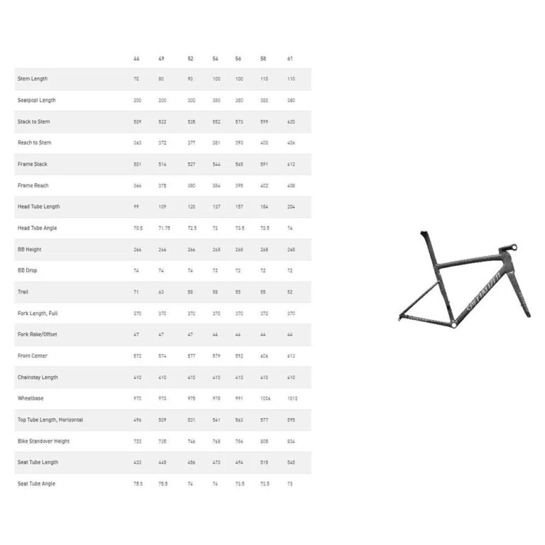 Specialized Tarmac SL8 2024 Road Frame 61 Carb / Vivpnkmet / Egrn - Image 4