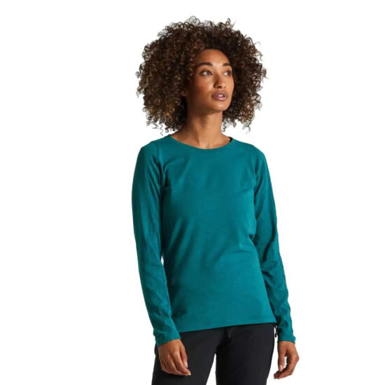 Specialized Trail Long Sleeve Enduro Jersey XS Tropical Teal