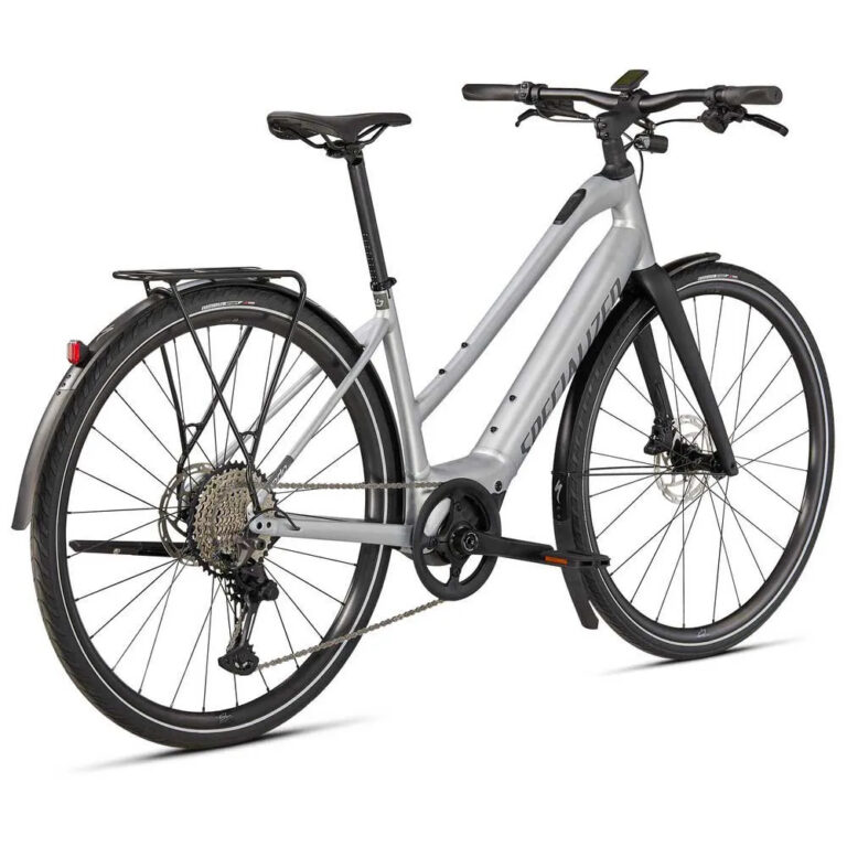 Specialized Turbo Vado SL 5.0 Step-Through EQ Electric Bike S - XL &amp; 320Wh Brushed Aluminum / Black Reflective - Image 3