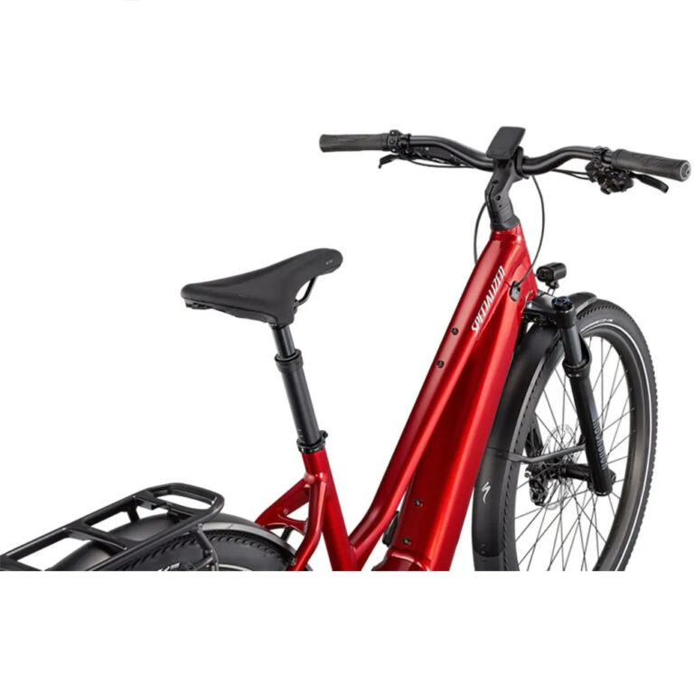 Specialized Vado 5.0 Step-Through NB 2023 Electric Bike L - XL &amp; 710Wh Red Tint / Silver - Image 5