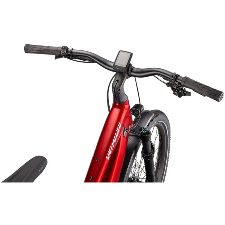 Specialized Vado 5.0 Step-Through NB 2023 Electric Bike L - XL &amp; 710Wh Red Tint / Silver - Image 6