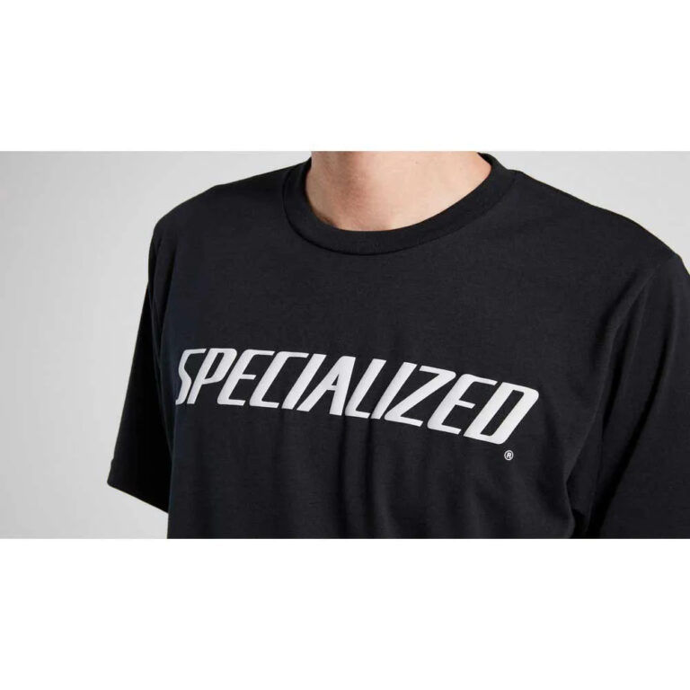 Specialized Wordmark Short Sleeve T-shirt XS Black - 2XL Black - Image 3