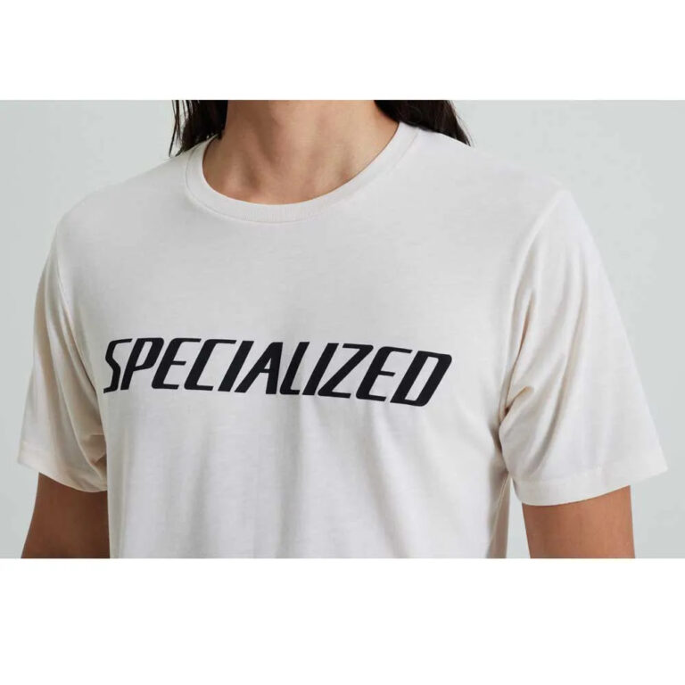 Specialized Wordmark Short Sleeve T-shirt XS Birch White - 2XL Birch White - Image 5