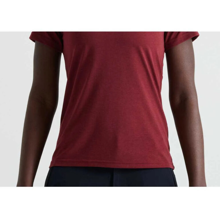 Specialized Wordmark Short Sleeve T-shirt XS Garnet Red - 2XL Garnet Red - Image 5