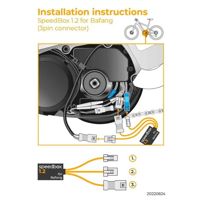 Speedbox Bafang 1.2 3 Pin Speedbox One Size Black - Image 3
